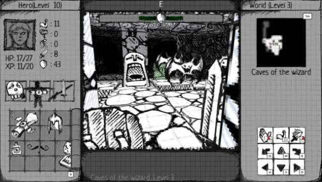 Drawngeon: Dungeons of Ink and Paper Free Download