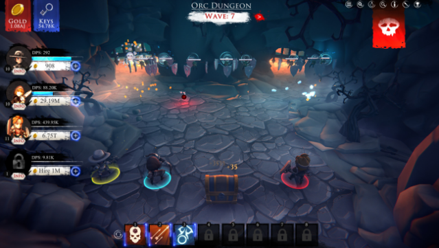 Dungeon Clicker Free Download gameplay