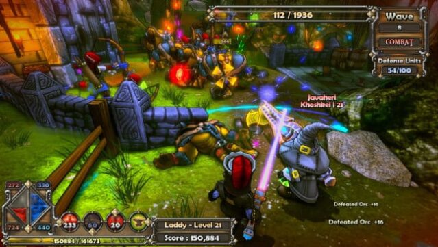 Dungeon Defenders Free Download gameplay