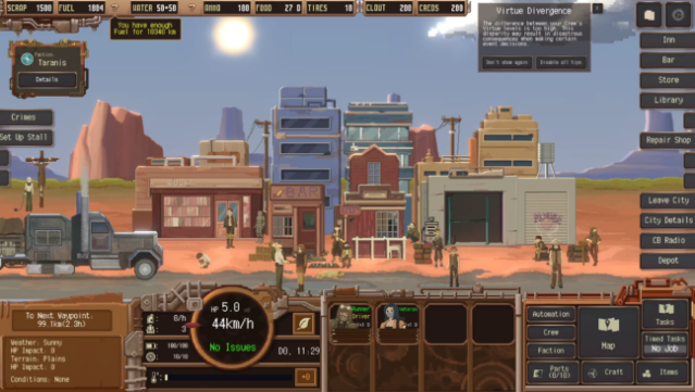 Dustland Delivery Gameplay Screenshot