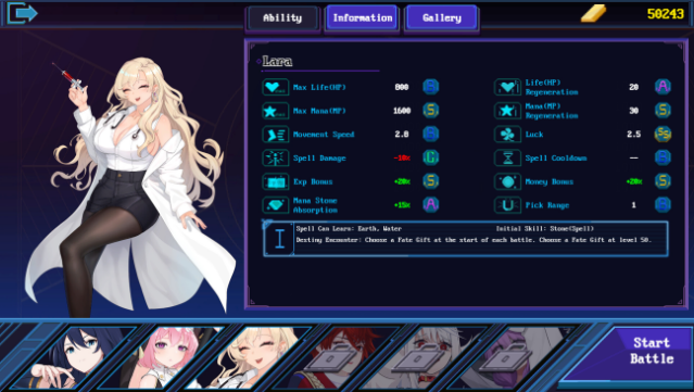 Etaine: Magic Survivor PC Screenshot