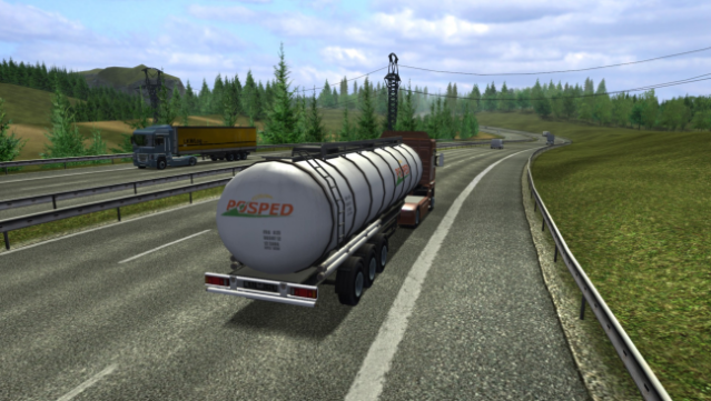Euro Truck Simulator Gameplay Screenshot
