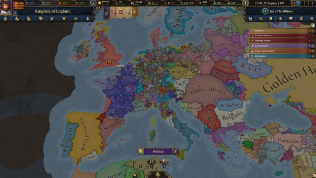 Europa Universalis V Free Download gameplay