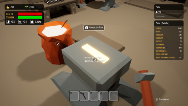 FORGE SIMULATOR Gameplay Screenshot
