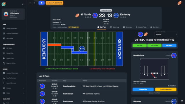 Football Coach: College Dynasty Free Download