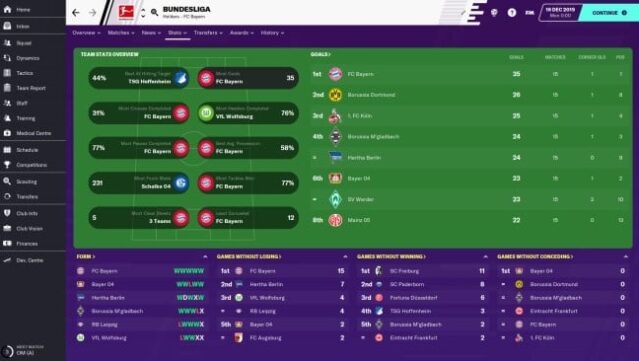Football Manager 2020 Free Download gameplay