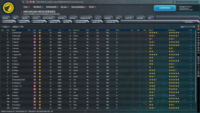 Franchise Hockey Manager 9 Free Download gameplay