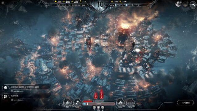 Frostpunk Gameplay Screenshot