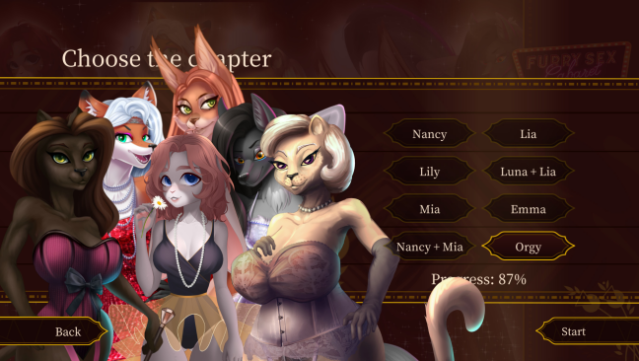 Furry Sex: Cabaret  Free Download gameplay