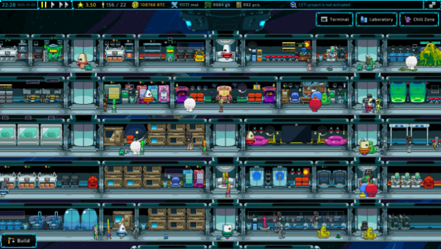 Galaxy Pass Station Gameplay Screenshot