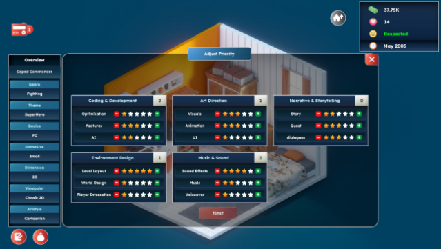 Game Builder Tycoon Free Download gameplay