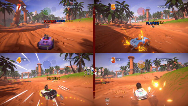 Garfield Kart – Furious Racing Gameplay Screenshot