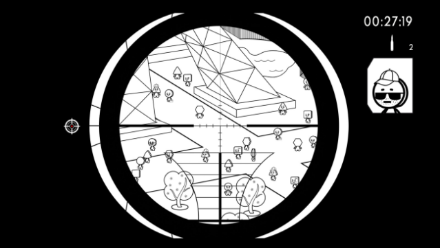 Geometric Sniper - Blood in Paris Free Download gameplay