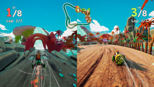 Gigantosaurus: Dino Kart Free Download gameplay