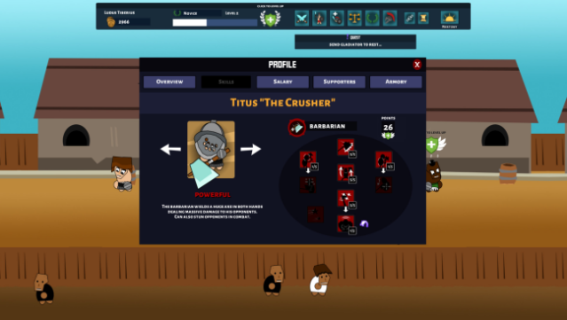 Gladiator School Free Download gameplay