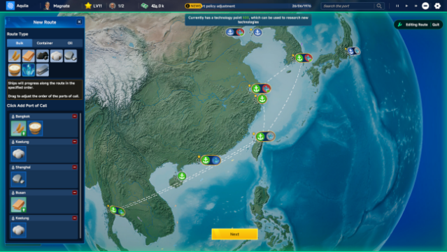 Global Magnates: Shipping Tycoon Free Download gameplay