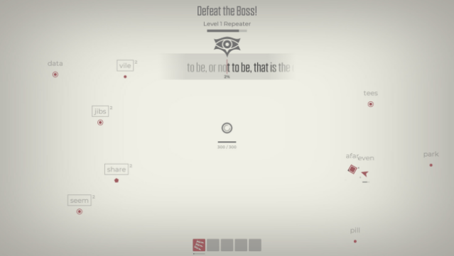 Glyphica: Typing Survival Free Download gameplay