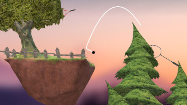 Golfing Over It With Alva Majo Gameplay Screenshot
