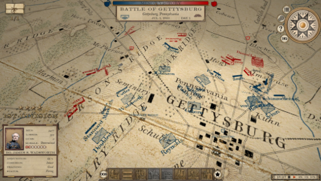 Grand Tactician: The Civil War (1861-1865) Free Download gameplay