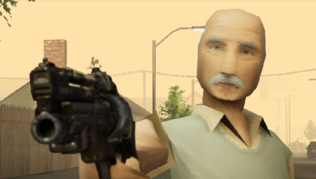 Grandpa High on Retro Free Download