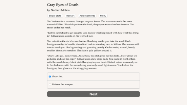 Grey Eyes Of Death Free Download