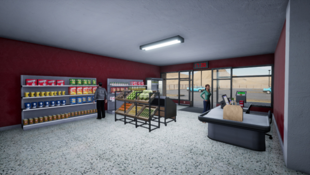 Grocery Store Simulator Gameplay Screenshot