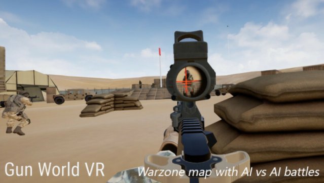 Gun World VR Gameplay Screenshot