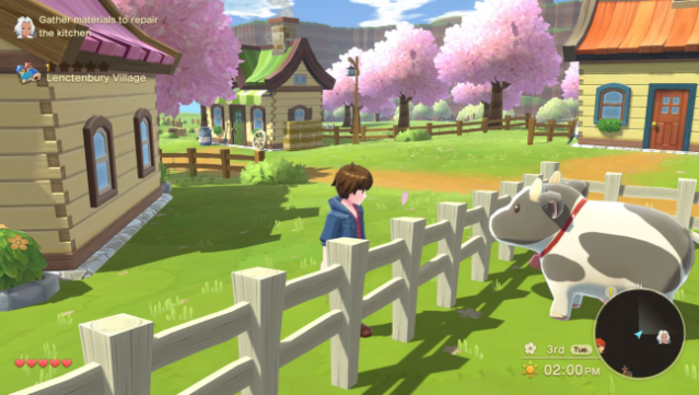 Harvest Moon: The Winds of Anthos Gameplay Screenshot