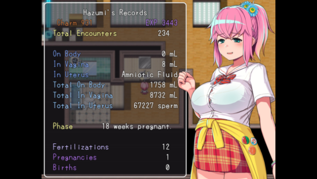 Hazumi and the Pregnation Free Download gameplay