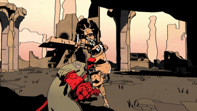 Hellboy Web of Wyrd Gameplay Screenshot