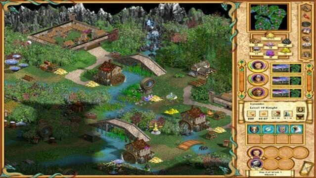 Heroes of Might and Magic 4 Free Download gameplay