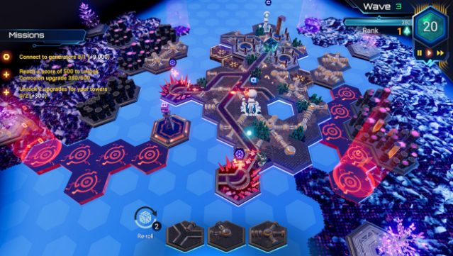 HexaScape: Cyber Defense Free Download gameplay