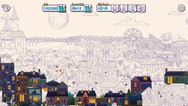 Hidden Cats in Spooky Town PC Screenshot
