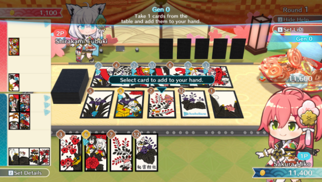 hololive Holo's Hanafuda Free Download gameplay