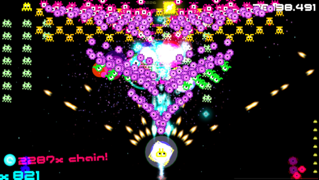 Hyperspace Invaders II: Pixel Edition Gameplay Screenshot