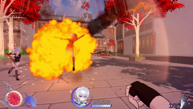 I Am Sakuya FPS: Lunarian Invasion Free Download gameplay