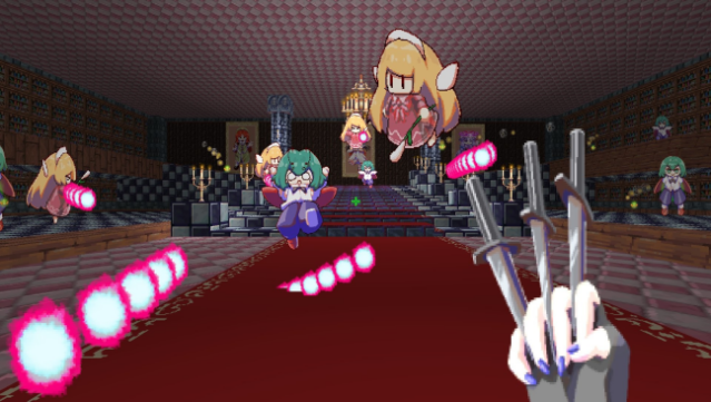 I Am Sakuya: Touhou FPS Game Free Download gameplay
