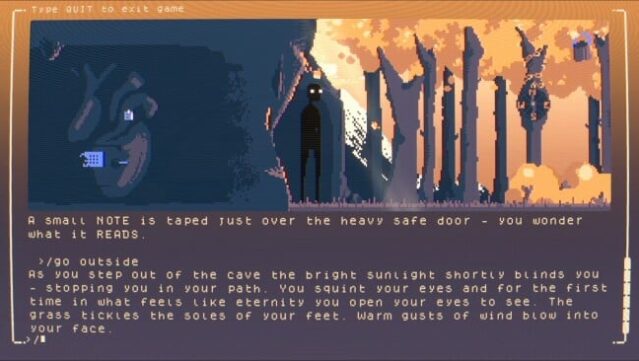I doesn't exist - a modern text adventure Free Download gameplay
