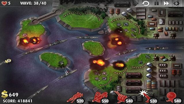 iBomber Defense Free Download gameplay