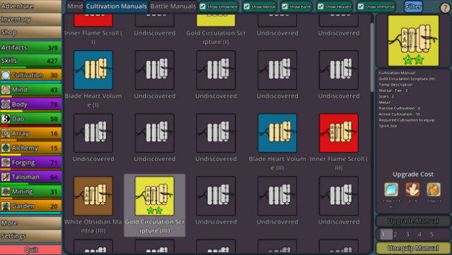 Idle Cultivation Free Download gameplay