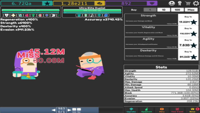 Idle Superpowers Free Download gameplay