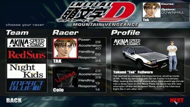 Initial D: Mountain Vengeance Free Download gameplay