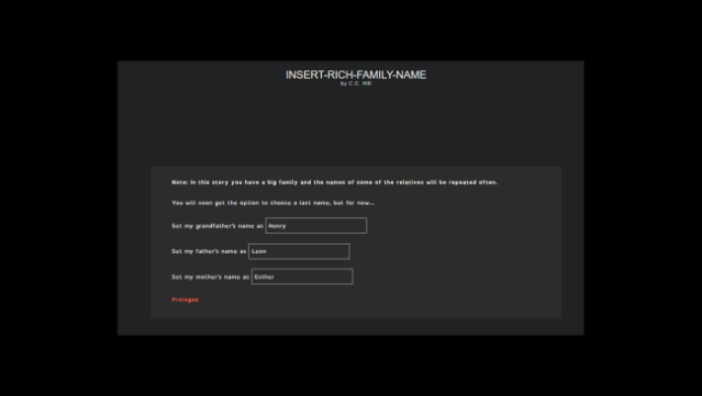 Insert Rich Family Name Free Download gameplay