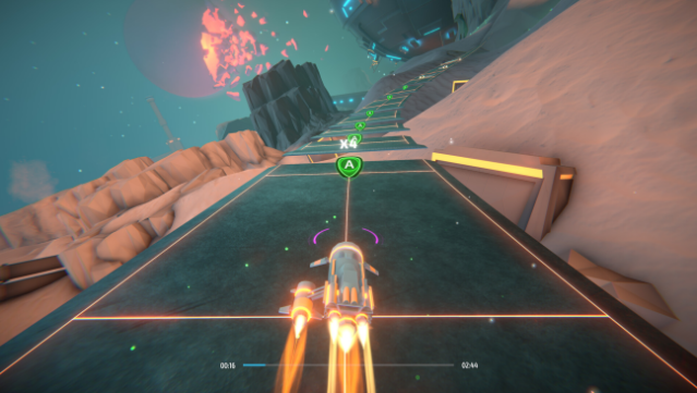 Invector: Rhythm Galaxy Free Download gameplay