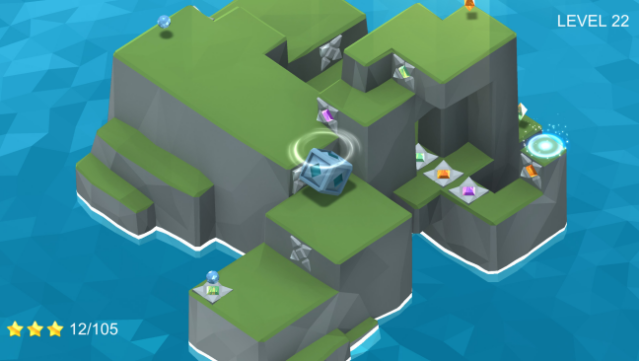 Island Maze Gameplay Screenshot