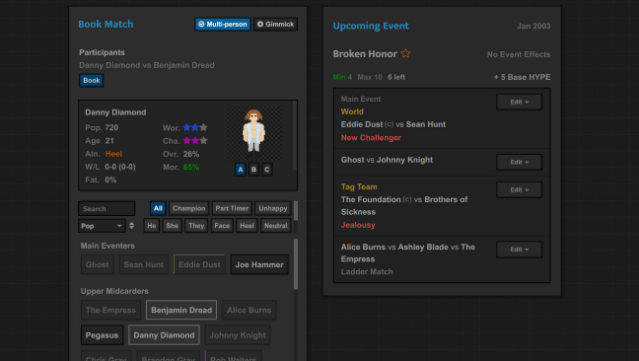 Journey of Wrestling Free Download gameplay