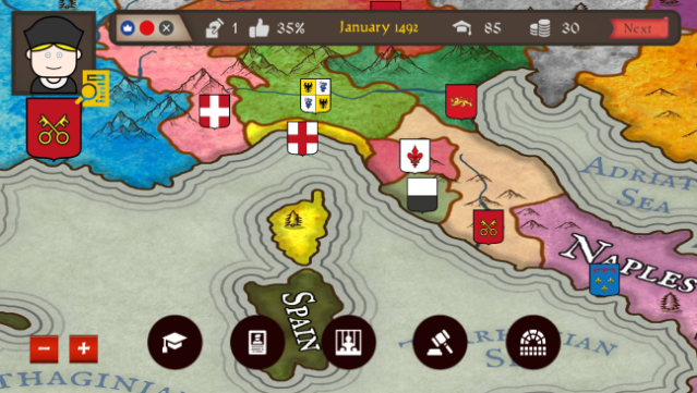Just Power: The Papal States PC Screenshot
