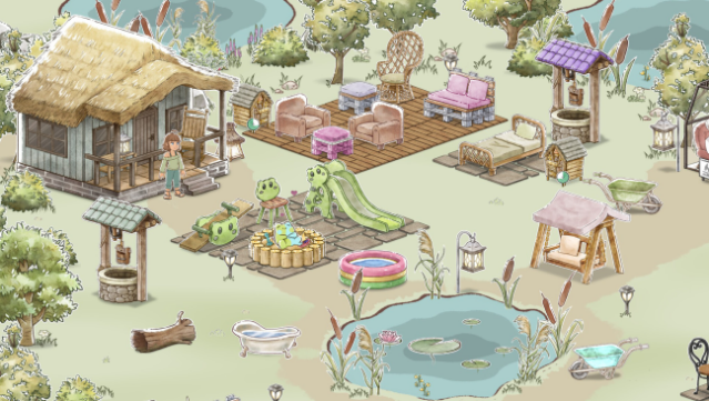 Kamaeru: A Frog Refuge PC Screenshot