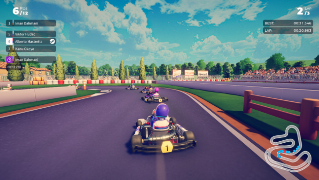 Karting Superstars Gameplay Screenshot