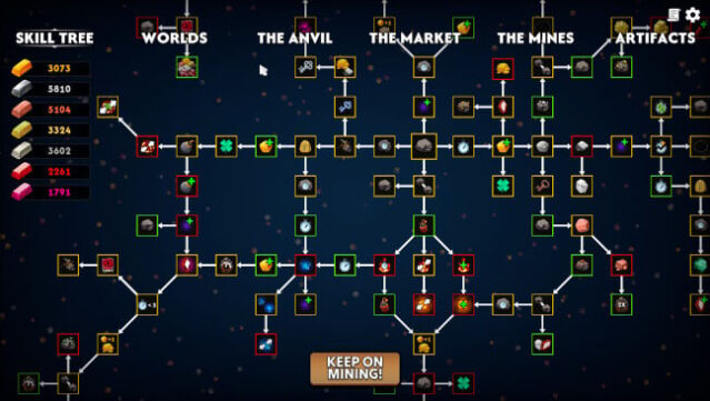 Keep on Mining! - Worlds Free Download gameplay